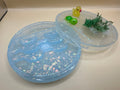 Duck pond handmade resin eyelash case