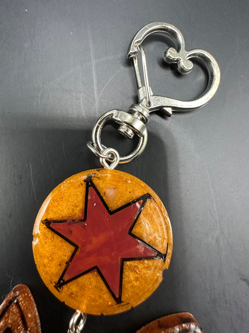 Chibi eevee pokemon keychain
