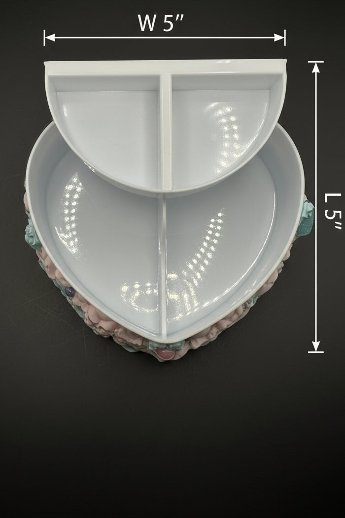 Kawaii gray cat cake jewelry boxes