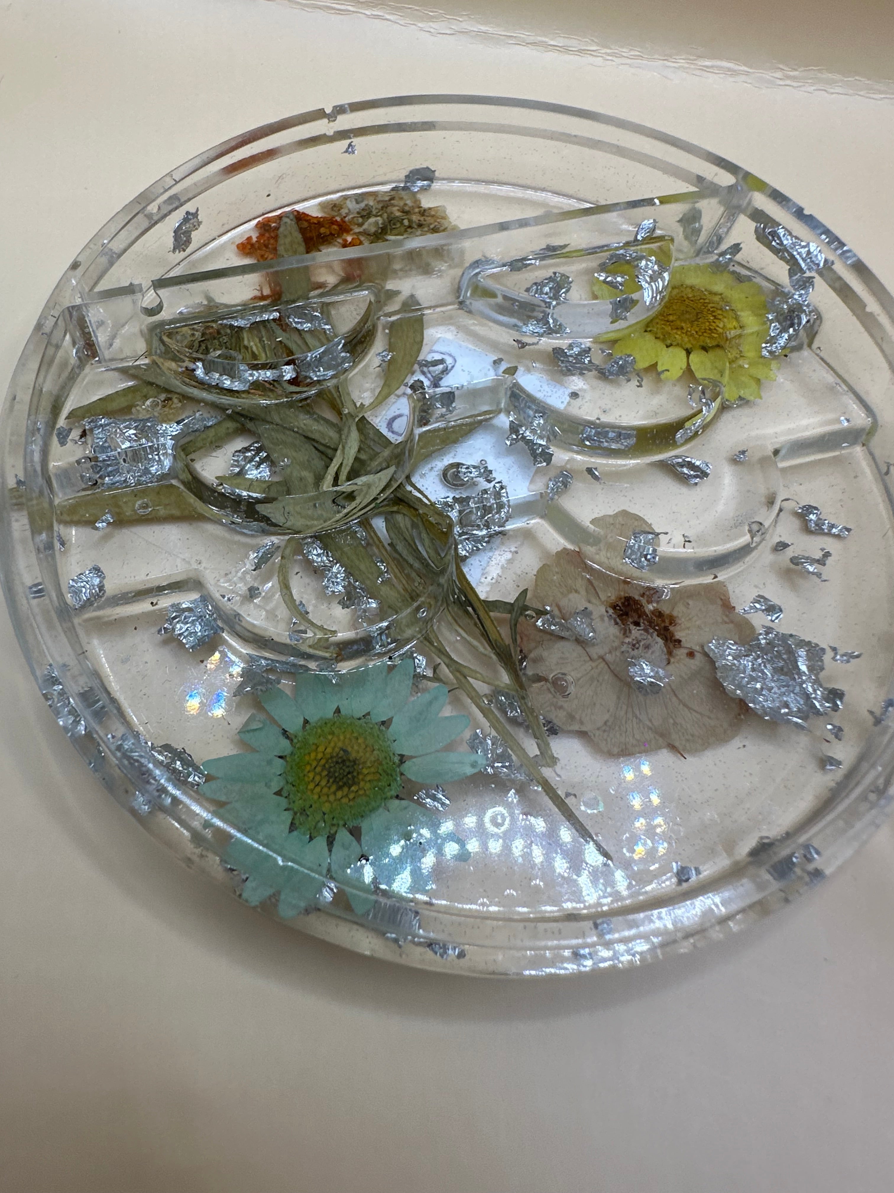 Handmade resin eyelash case
