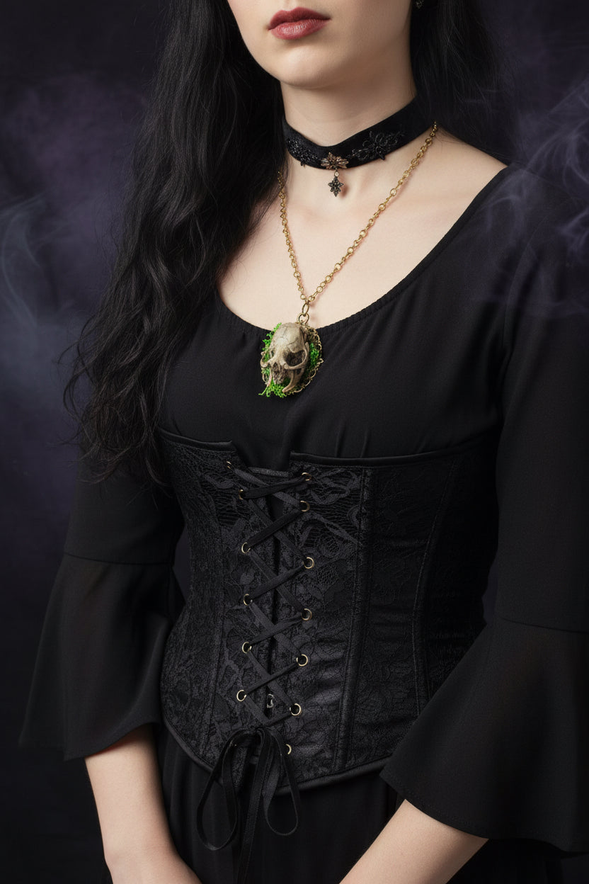 Rat Skull oddity necklace