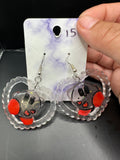 Kirby heart earrings
