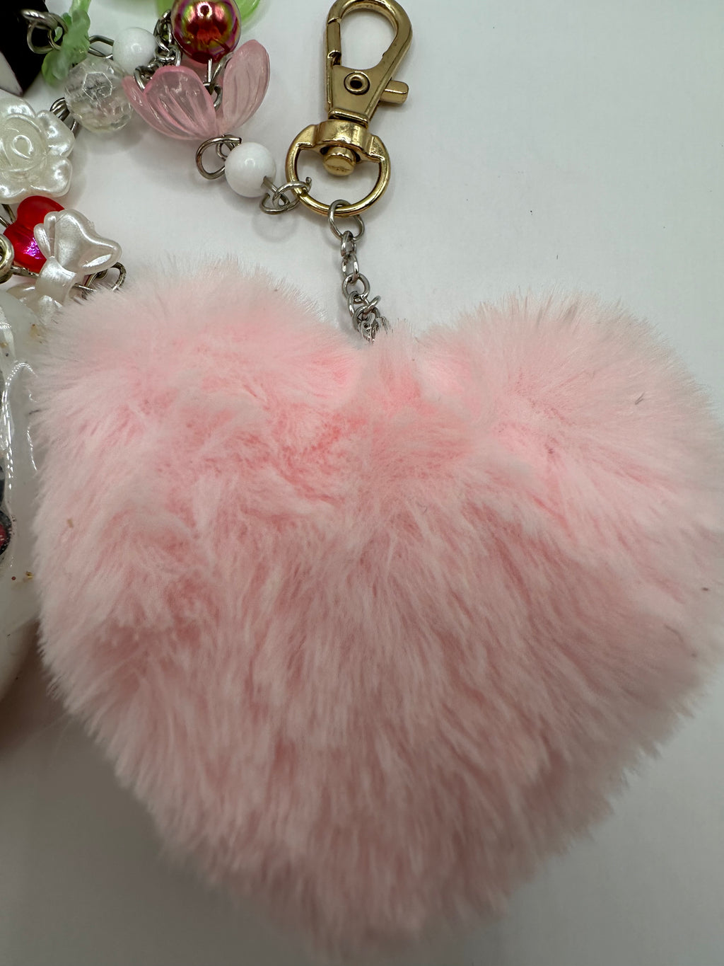 Labubu x hello kitty Sanrio popmart collab shaker keychain purse charm handmade