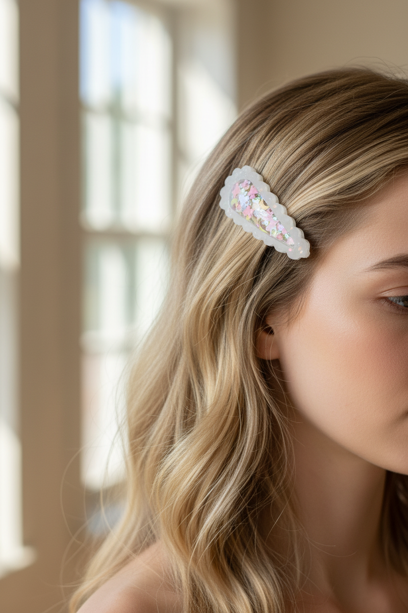 Dry shaker and icing 3 pack hair clips